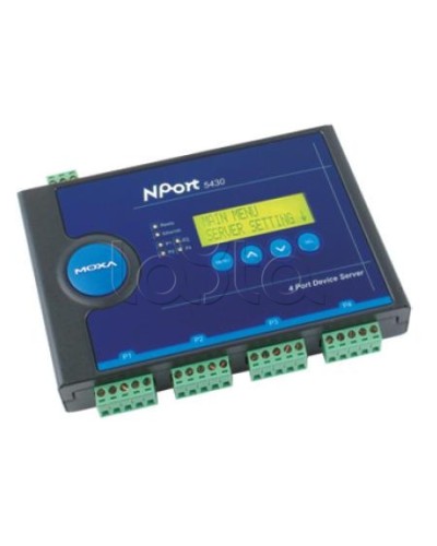 Сервер 4-портовый RS-422/485 в Ethernet Moxa NPort 5430I в Балашихе Дополнительное оборудование для ОПС Pintop.ru