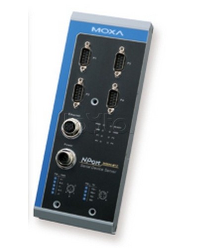 Сервер 4-портовый RS-232/422/485 в Ethernet Moxa NPort 5450AI-M12-CT в Балашихе Дополнительное оборудование для ОПС Pintop.ru