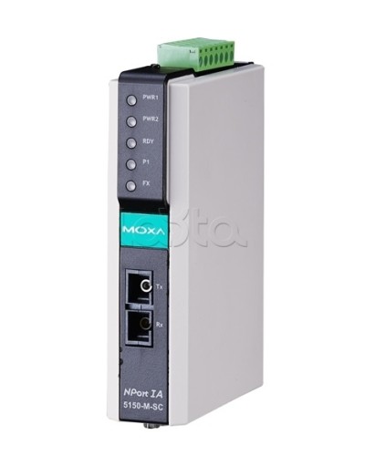 Сервер 1-портовый RS-232/422/485 в Ethernet Moxa NPort IA-5150-S-SC-T в Балашихе Дополнительное оборудование для ОПС Pintop.ru