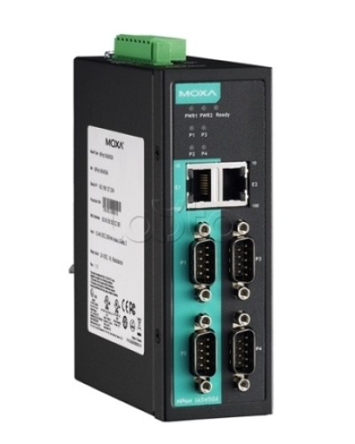 Сервер 4-портовый RS-232/422/485 в Ethernet Moxa NPort IA-5450AI в Балашихе Дополнительное оборудование для ОПС Pintop.ru