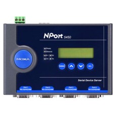Сервер 4-портовый RS-232/422/485 в Ethernet Moxa NPort 5450