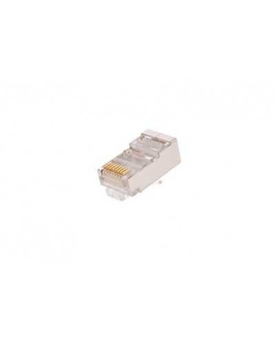 Коннектор RJ45/8P8C (1000 шт/уп) NETLAN EC-UP8P8C-SD-003-TR-1000 в Балашихе Коннекторы Pintop.ru