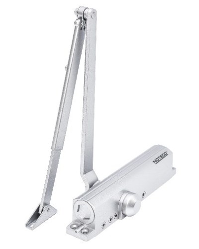 Доводчик NOTEDO DC-030-130 EN2-5, с рычажной тягой, DA+BC, (белый) в Балашихе Доводчики Pintop.ru