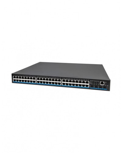 Управляемый L2 PoE коммутатор Gigabit Ethernet на 48 RJ45 PoE + 4 x GE SFP порта NST NS-SW-48G4G-PL в Балашихе Коммутаторы Pintop.ru