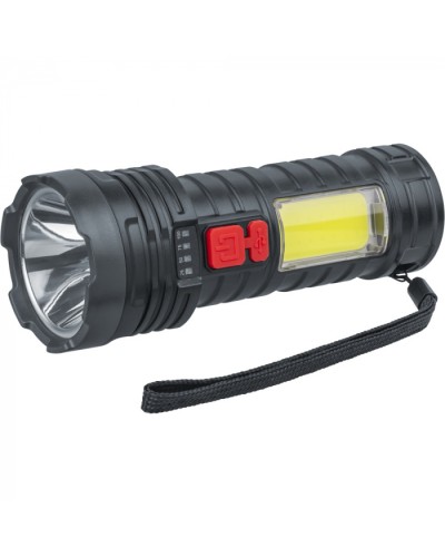 Фонарь Navigator 93 817 NPT-CP25-ACCU пласт.1LED,3Вт+1COB,3Вт li-ion 1,2Ач 5реж. в Балашихе Светильники Pintop.ru