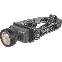 Фонарь Navigator 61 284 NPT-H10-ACCU налоб 1LEDx2Вт 2 реж акк.3.7В, 1,8Ач
