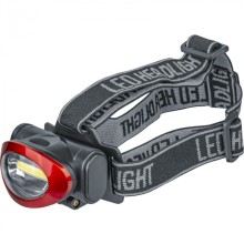 Фонарь Navigator 82 364 NPT-H22-3AAA налобн. 3реж. 1COB LED 5Вт, блист.