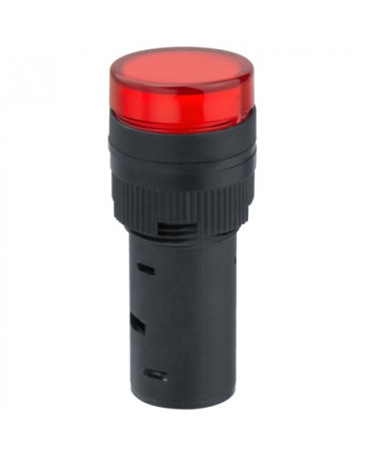 Лампа индикаторная Navigator 82 804 NBI-I-AD16-230-R красная d16мм 230В AC/DC в Балашихе Источники света(Лампы) Pintop.ru