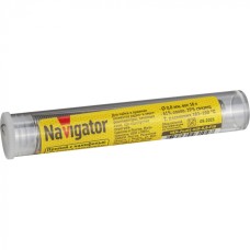 Припой Navigator 93 104 NEM-Pos01-61K-0.8-F16 (ПОС-61, колба, 0.8 мм, 16 гр)