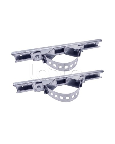 Комплект крепления на столб для станций 400-600 мм OSNOVO в Балашихе Кронштейны и адаптеры для камер и мониторов Pintop.ru