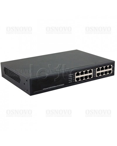 PoE-инжектор Gigabit Ethernet на 8 портов OSNOVO Midspan-8/150RG в Балашихе Блоки питания для кожухов и камер Pintop.ru