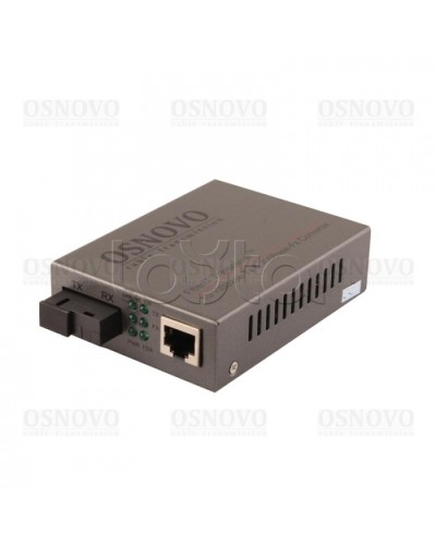 Медиаконвертер Fast Ethernet OSNOVO OMC-100-11S5a в Балашихе Медиаконвертеры Pintop.ru