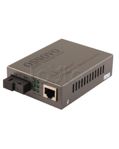 Медиаконвертер оптический OSNOVO OMC-100-21S5b в Балашихе Медиаконвертеры Pintop.ru