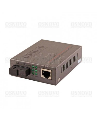 Медиаконвертер Gigabit Ethernet OSNOVO OMC-1000-11S5a в Балашихе Медиаконвертеры Pintop.ru