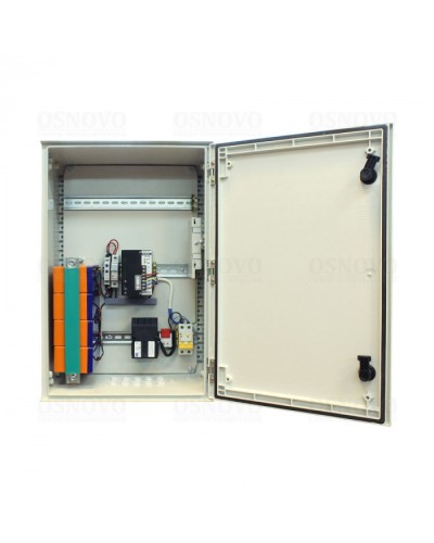 Cтанция с термостабилизацией резервным питанием и оптическим кроссом OSNOVO OSP-46TB1 в Балашихе Щиты электрические Pintop.ru