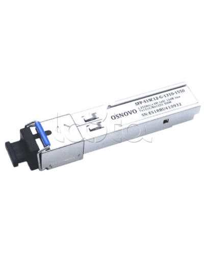 SFP Модуль OSNOVO SFP-S1SC12-G-1310-1550-I в Балашихе Модули SFP/XFP/GBIC Pintop.ru