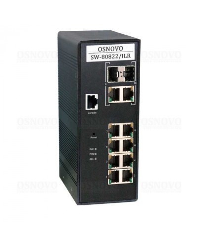 PoE коммутатор уличный промышленный OSNOVO SW-80822/ILR в Балашихе Коммутаторы Pintop.ru