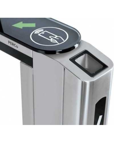 Передняя панель скоростного прохода PERCo-ST-01 со встроенным сканером штрихкода PERCo-FP01Q.1 в Балашихе Ограждения Pintop.ru