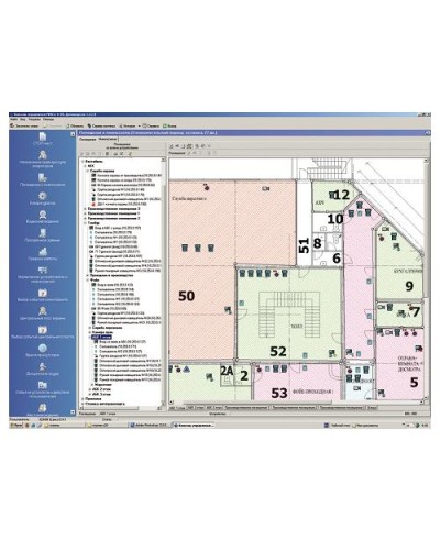 ПО Модуль Мониторинг PERCo-SM08 в Балашихе Сетевая СКУД Perco Pintop.ru