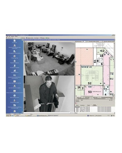 ПО Модуль Центральный пост PERCo-SM13 в Балашихе Сетевая СКУД Perco Pintop.ru