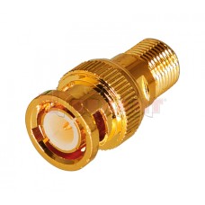 Переход гнездо F - штекер BNC GOLD (50шт/уп) PROCONNECT 05-3201-1