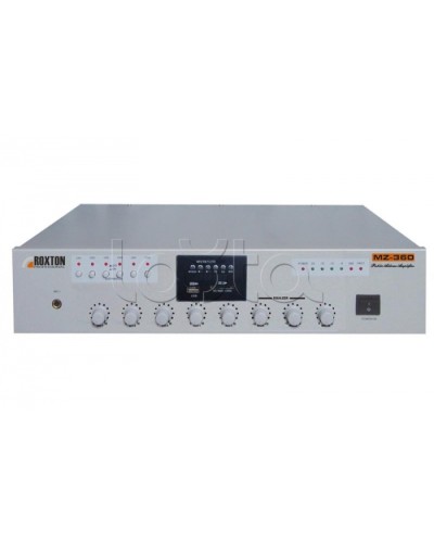 Микшер-усилитель ROXTON MZ-360 в Балашихе Система оповещения и трансляции Roxton Pintop.ru