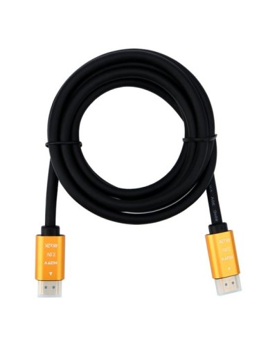 Кабель HDMI - HDMI 2.0, 2м, Gold REXANT 17-6104 в Балашихе Системы видеонаблюдения Pintop.ru