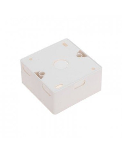 Короб накладной для лицевых панелей 80х80 под 2 модуля 45х22,5 Mosaic 03-0126 в Балашихе Распределительные коробки Pintop.ru