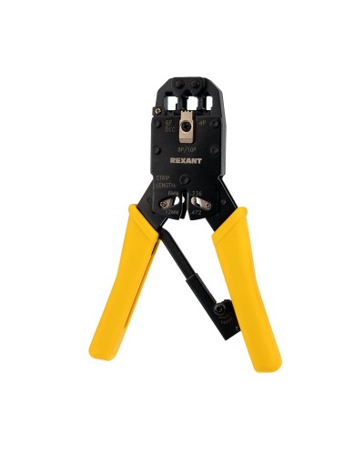 Кримпер для обжима 10P10C / 8P8C / 6P6C / 4P4C (HT-200R) (TL-200R) REXANT (12-3442) в Балашихе Монтажные материалы Pintop.ru