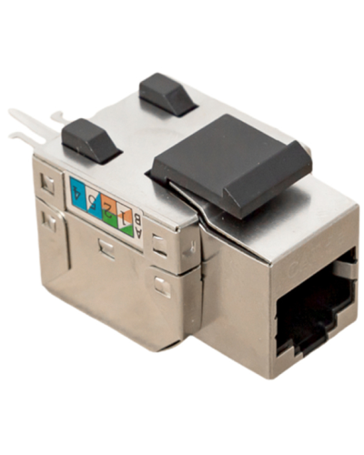 Модуль Keystone Jack RJ-45(8P8C), FTP экранированный, CAT 6, тип 90 градусов REXANT PRO 02-0272 в Балашихе Модули Keystone Pintop.ru