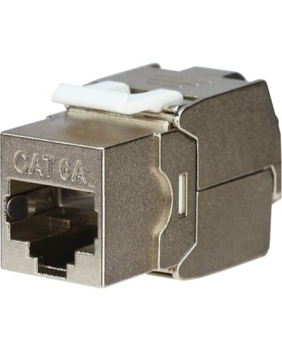 Модуль Keystone, Jack RJ-45(8P8C), FTP экранированный, CAT 6A, тип 180 град., самозажимной REXANT PRO 02-0361 в Балашихе Модули Keystone Pintop.ru