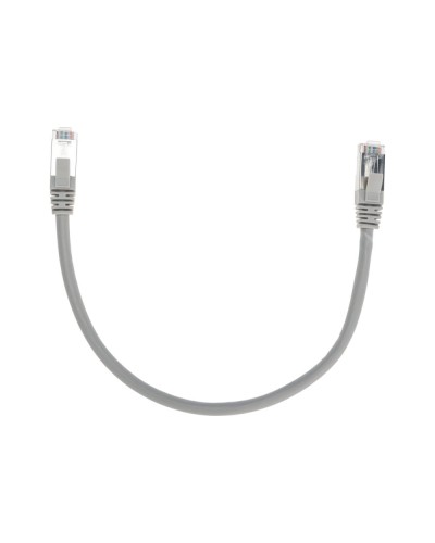 Патч-корд F/UTP, CAT 6, RJ45-RJ45, 26AWG, LSZH, серый, 0,3м REXANT 02-0210-03 в Балашихе Патчкорды (медные) Pintop.ru