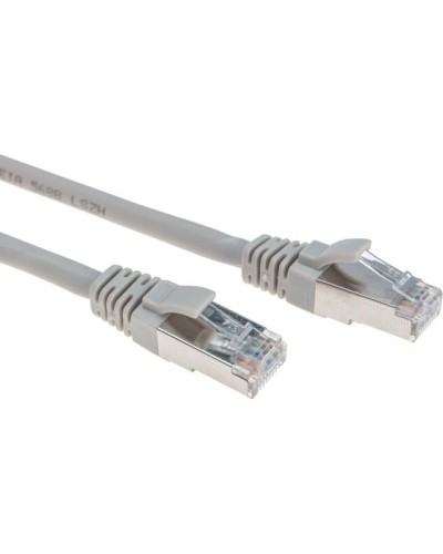 Патч-корд F/UTP, CAT 6, RJ45-RJ45, 26AWG, LSZH, серый, 5м REXANT 02-0210-5 в Балашихе Патчкорды (медные) Pintop.ru