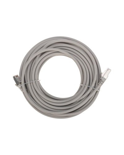 Патч-корд S/FTP, CAT 6A (10G), RJ45-RJ45, 28AWG, LSZH, серый, 10м REXANT 02-0390-10 в Балашихе Патчкорды (медные) Pintop.ru