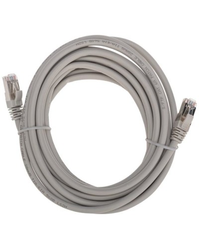 Патч-корд S/FTP, CAT 6A (10G), RJ45-RJ45, 28AWG, LSZH, серый, 5м REXANT 02-0390-5 в Балашихе Патчкорды (медные) Pintop.ru