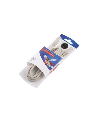 Патч-корд U/UTP RJ45-RJ45, CAT 5e, PVC, серый, 1,5м REXANT 06-3202 в Балашихе Патчкорды (медные) Pintop.ru