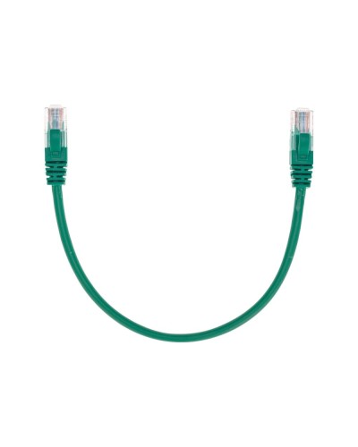 Патч-корд U/UTP, CAT 5e, RJ45-RJ45, 26AWG, LSZH, зеленый, 0,3м REXANT 02-0106-03 в Балашихе Патчкорды (медные) Pintop.ru