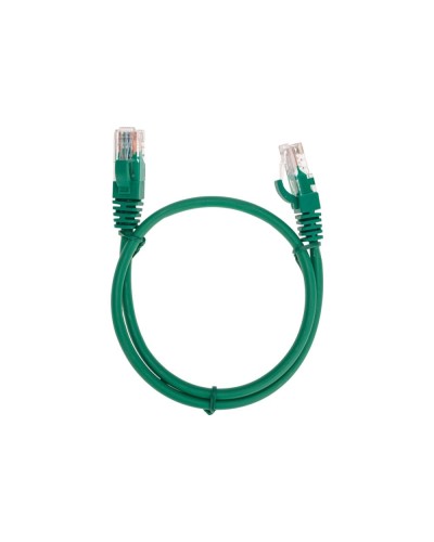 Патч-корд U/UTP, CAT 5e, RJ45-RJ45, 26AWG, LSZH, зеленый, 0,5м REXANT 02-0106-05 в Балашихе Патчкорды (медные) Pintop.ru