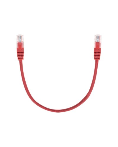 Патч-корд U/UTP, CAT 5e, RJ45-RJ45, 26AWG, LSZH, красный, 0,3м REXANT 02-0103-03 в Балашихе Патчкорды (медные) Pintop.ru