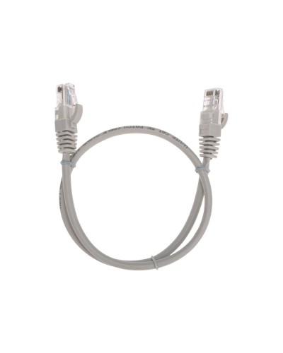 Патч-корд U/UTP, CAT 5e, RJ45-RJ45, 26AWG, LSZH, серый, 0,5м REXANT 02-0100-05 в Балашихе Патчкорды (медные) Pintop.ru