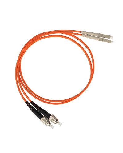 Патч-корд оптический переходной (MM), 50/125 (OM2), LC/UPC-FC/UPC, (Duplex), LSZH, 1м 50-3267 в Балашихе Патч-корды оптические Pintop.ru