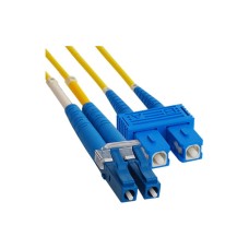 Патч-корд оптический переходной (SM), 9/125 (OS2), LC/UPC-SC/UPC, (Duplex), LSZH, 3м REXANT 50-2411