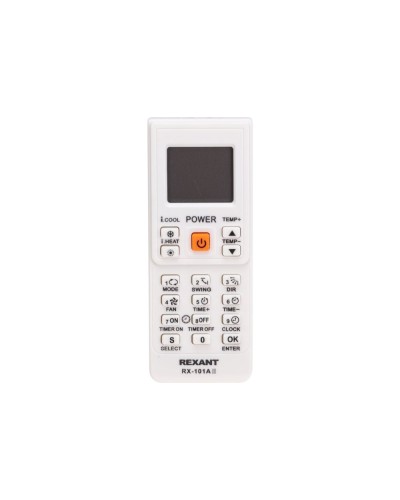 Пульт универсальный для кондиционеров RX-101AII REXANT 38-0103 в Балашихе Системы видеонаблюдения Pintop.ru