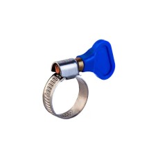 Хомут червячный 25-40/9-0,7мм, с ключом, нержавеющая сталь W2, (50 шт/уп) REXANT 07-0725-1