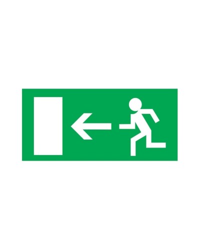 Эвакуационный знак Направление к эвакуационному выходу налево100*300 мм (5шт/упак) REXANT (56-0026) в Балашихе Дополнительное оборудование для ОПС Pintop.ru