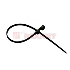 Хомут-стяжка нейлоновый под винт 3.6х150 мм чёрный (100шт/уп) REXANT 07-0155