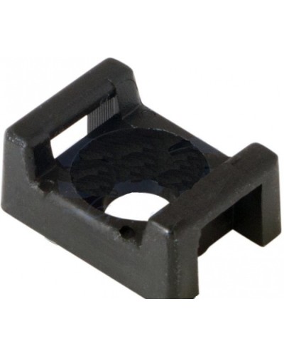 Площадка для крепления стяжки 22.2х16 мм ЧЕРНАЯ 100 шт (10шт/уп) REXANT 07-2103 в Балашихе Стяжки-хомуты Pintop.ru