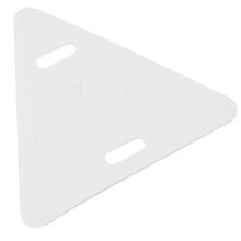 Бирка кабельная У-136 (Треугольник) (100шт/уп) REXANT 07-6236