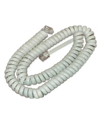 Шнур витой трубочный телефонный белый 2 м (10шт/уп) REXANT 18-2021 в Балашихе Патч-корды и пигтейлы Pintop.ru