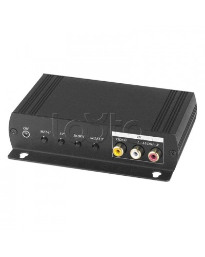 Конвертер аудио и композитного видеосигнала в VGA и HDMI-сигнал SC&T AD001HH в Балашихе Видеоусилители, Модуляторы, Делители Pintop.ru